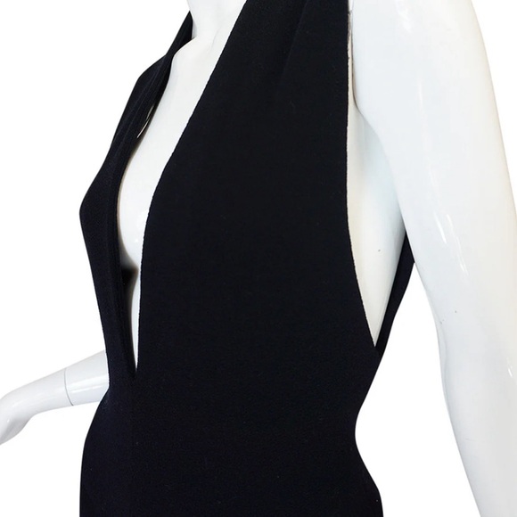 Donna Karan Sleeveless Wool Jumpsuit - Picture 3 of 10